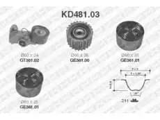 SNR KD481.03 1688 мм 30 мм 2